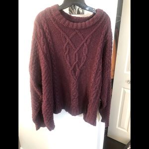 Size lg aerie knit